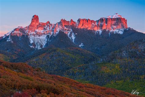 Chimney Rock on Fire (2013) | Ridgway, Colorado