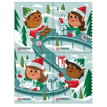 USPS 2024 Christmas Stamps | Christmas Stamps