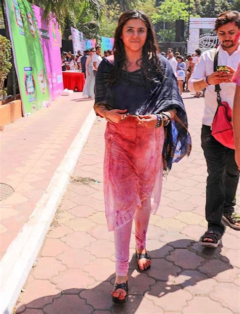 When Ekta Kapoor hosts a Holi bash... - Rediff.com movies