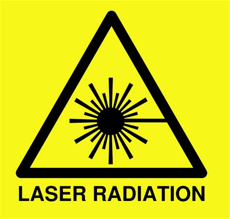 Laser Strahlung Warnung - Kostenlose Vektorgrafik auf Pixabay - Pixabay