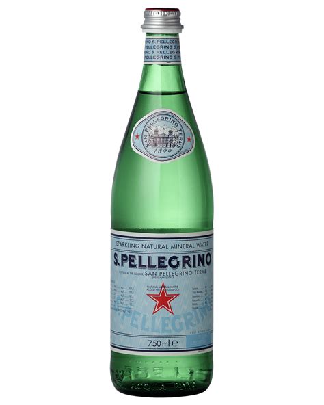 Buy S.pellegrino Sparkling Natural Mineral Water Glass Bottles 750ml ...