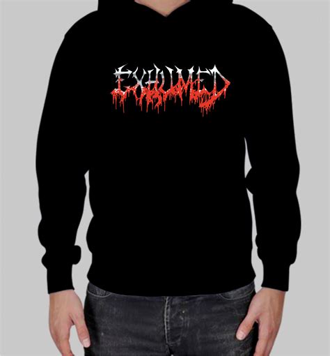 Exhumed Logo Hoodie Sweatshirt – Metal & Rock T-shirts and Accessories