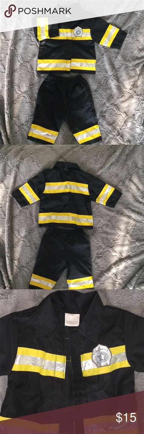 ON SALE! NWOT Miniwear fireman 🚒 outfit | Fireman outfit, Outfits, Clothes design