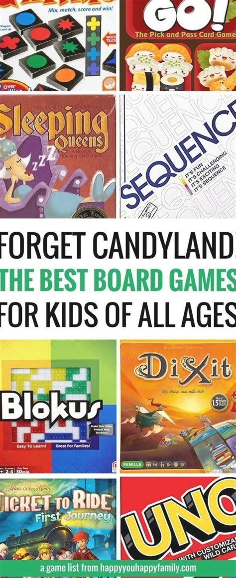 This is the best list of board games for kids that work for a wide ...