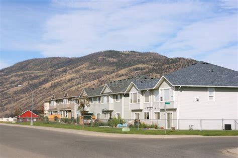 Suburban area stock photo. Image of terraced, canadian - 14406734