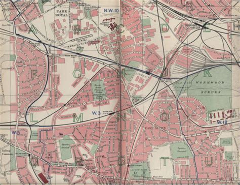 Map of Acton, London