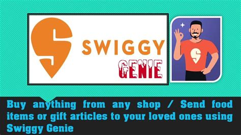 How to buy or send items using Swiggy Genie - Explained in Tamil! - YouTube