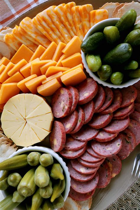 sausage and cheese platter ideas