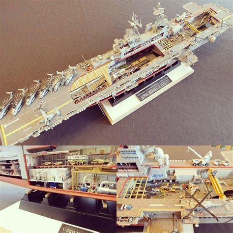 Wow!!! USS Wasp 1/350 Revell. Modeler Richard Francis #scalemodelkit # ...