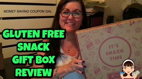 GLUTEN FREE SNACK GIFT BOX REVIEW - YouTube