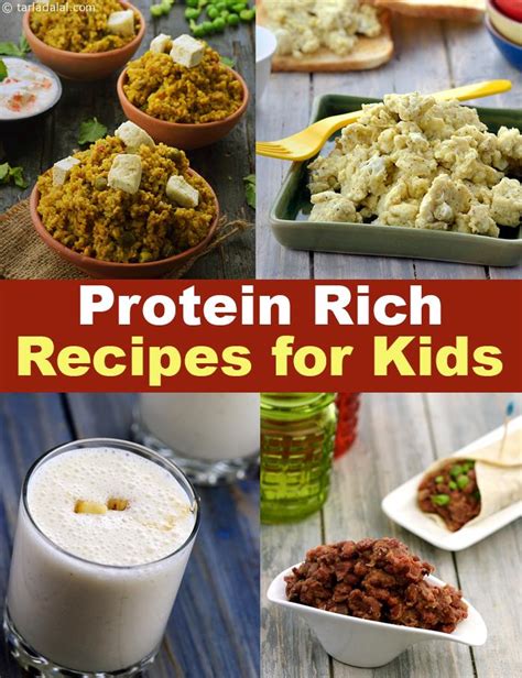 Protein rich food for kids, Kids Protein Rich Recipes, Tarla Dalal