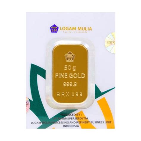 Jual PENTACLES - Logam Mulia ANTAM 50 gram Press Sertifikat di Seller Pentacles Gold (Expired ...