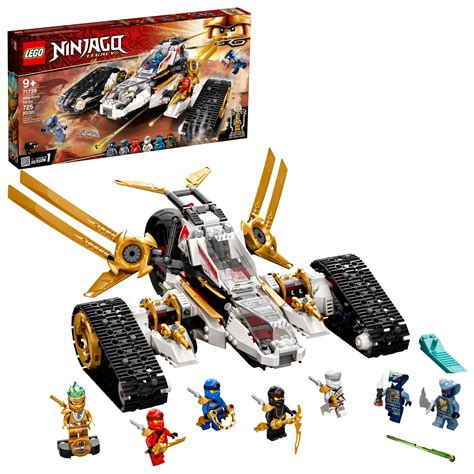 LEGO NINJAGO Legacy Ultra Sonic Raider 71739 Building Toy Includes ...