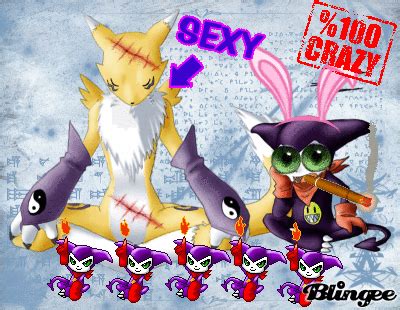 Funniest Impmon and Renamon picture Bild #120198745 | Blingee.com