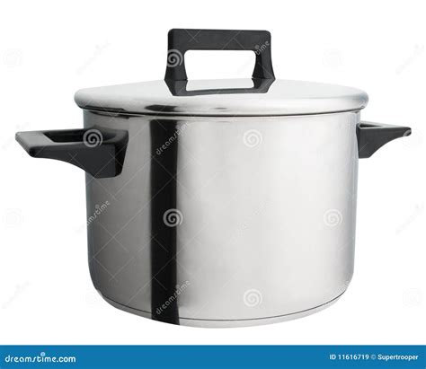 Large saucepan isolated stock image. Image of isolated - 11616719