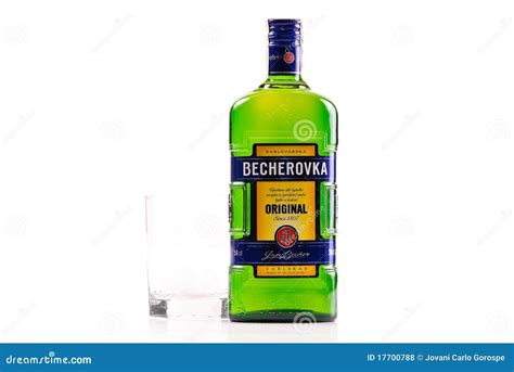 Becherovka Editorial Image | CartoonDealer.com #17700788