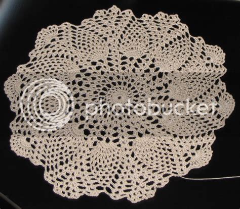 Free Crochet Pineapple Doily – All For Crochet