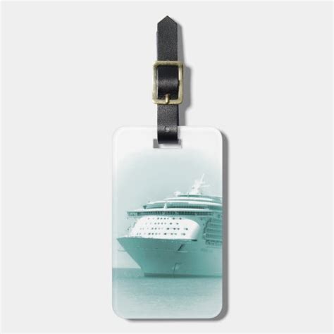 Cruise Ship Personalized Luggage Tag | Zazzle