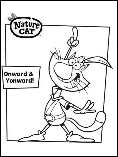 Nature Cat Coloring Pages If you want cat picture for coloring