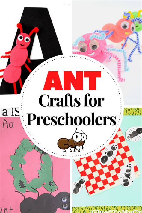 10 Adorable Ant Crafts for Preschoolers