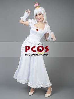 Ready to Ship Super Mario Bros Princess Boosette King Boo Cosplay ...