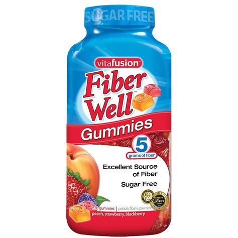 Vitafusion Fiber Well Gummies (220 ct.) - Walmart.com - Walmart.com