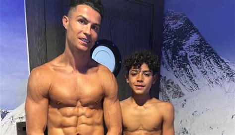 Cristiano Ronaldo y su hijo demuestran que se parecen mucho | Video