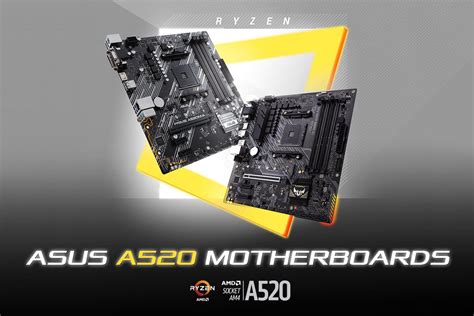 ASUS Announces A520 Motherboards - TechBroll