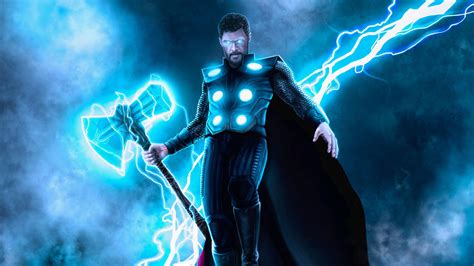 Thor God Of Thunder New Artwork, HD Superheroes, 4k Wallpapers, Images ...