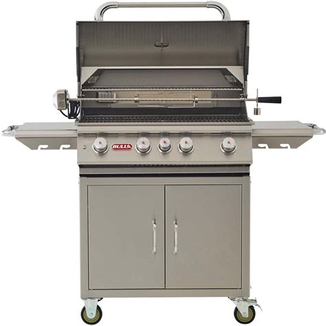 Bull Angus 30-Inch 4-Burner Natural Gas Grill W/ Rotisserie - 44001 ...