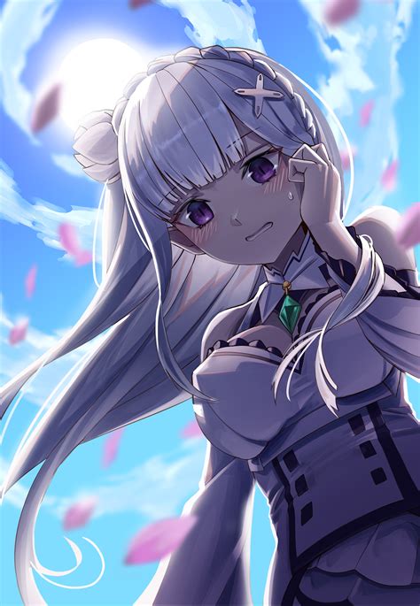 [Media] Emilia from Subaru's PoV when she's giving him a lap-pillow : r ...