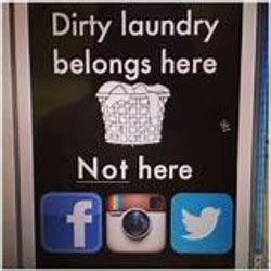 Airing dirty laundry on facebook Memes