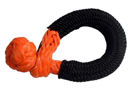 Orange 7/16"*2.75inch ,Soft Shackles ,11mm*70mm Rope Shackle made Synthetic Rope-in Towing Ropes ...