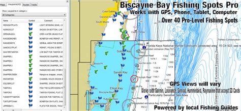 Biscayne Bay Fishing Spots | Florida Fishing Spots for GPS