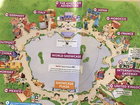 PHOTOS: Updated Guidemap of Epcot