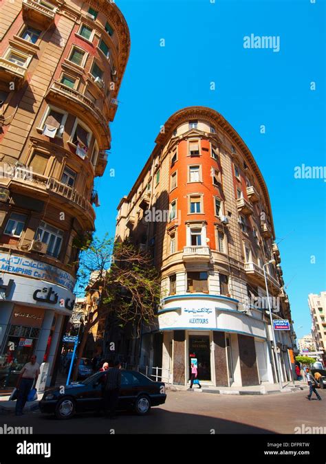 Alexandria Bank, Financial district, Alexandria, Egypt Stock Photo - Alamy