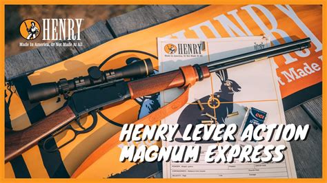 Henry Lever Action Magnum Express | .22 Mag Powerhouse - YouTube