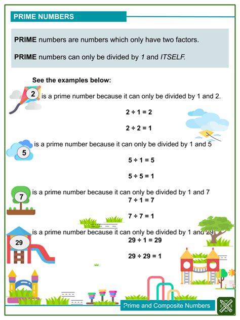 Free Prime And Composite Numbers Worksheets