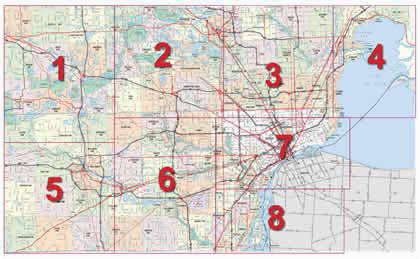 Map Of Fraser Michigan | secretmuseum