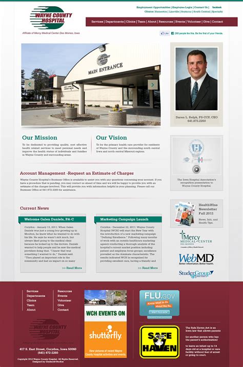 Wayne County Hospital on Behance