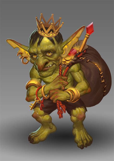 Goblin, Jia Cai | Goblin, Fantasy character design, Goblin art