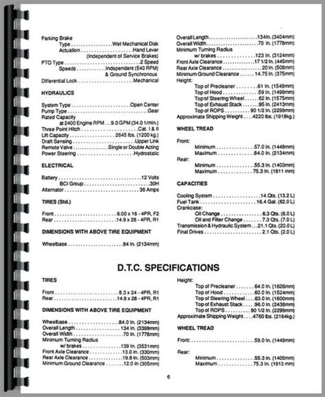 Long 2460 Tractor Operators Manual