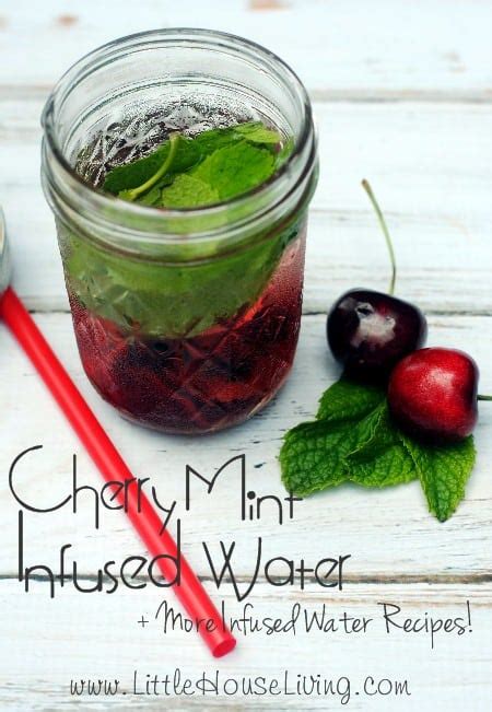 Cherry Infused Water and More Infused Water Recipes