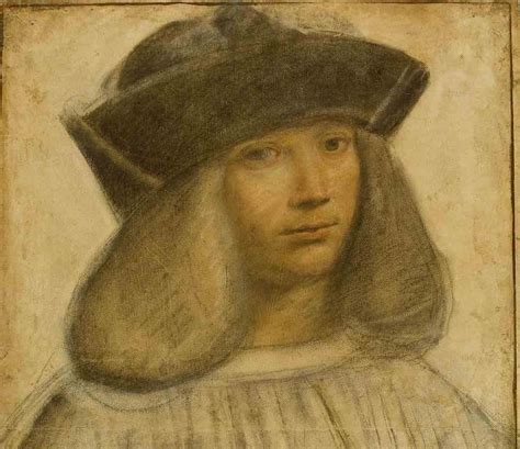 Leonardo Da Vinci Self Portrait Drawing