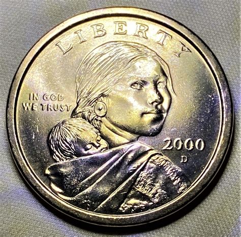 2000 D SACAGAWEA GOLD DOLLAR COIN WITH DOUBLE AND TRIPLE DIE OBVERSE ERRORS Values - MAVIN