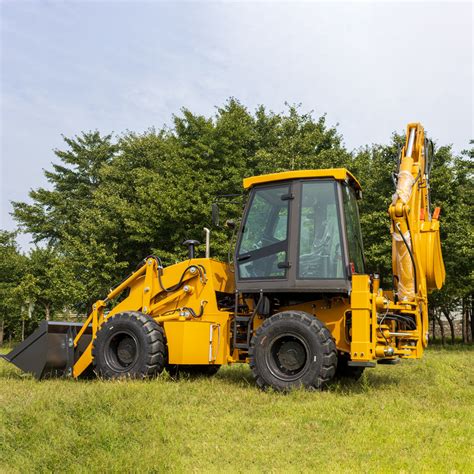 Tractor with Backhoe and Front Loader Chinese Backhoe Loader Low Price ...