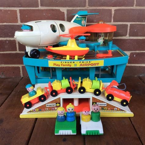 1973 fisher price 996 airport | Childhood toys, Retro toys, Old school toys