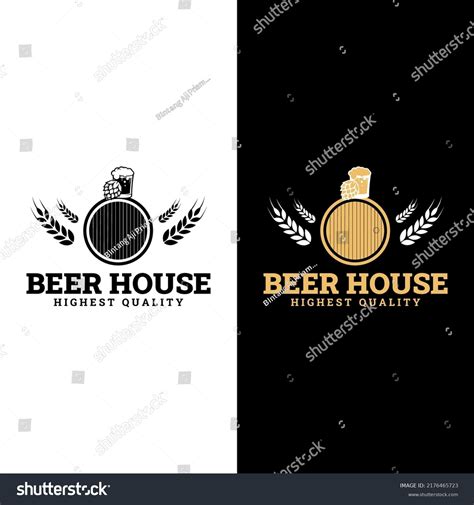 Beer Hop Logo Label Badge Bar Stock Vector (Royalty Free) 2176465723 ...