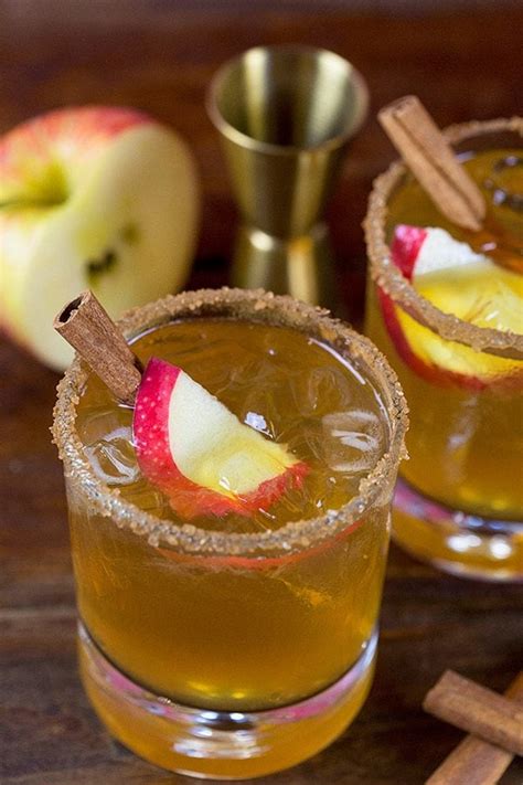 Bourbon Apple Cider Cocktail