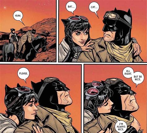 THEY’RE SO CUTE 😭 Love this Batman and Catwoman sequence set in the Middle East from BATMAN #33 ...